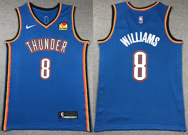 Oklahoma City Thunder Jerseys 11 - Click Image to Close